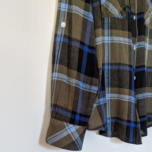 Sanctuary Girlfriend Plaid Flannel Shirt - Picture 4 of 6
